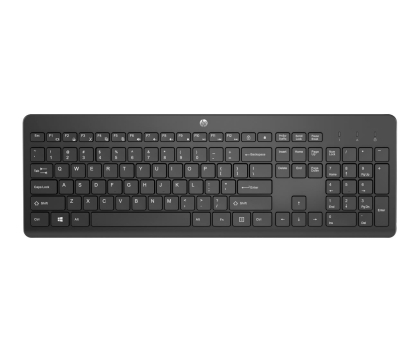 Klawiatura HEWLETT-PACKARD Klawiatura HP 230 Wireless Keyboard bezprzewodowa czarna 3L1E7AA 3L1E7AA 3L1E7AA